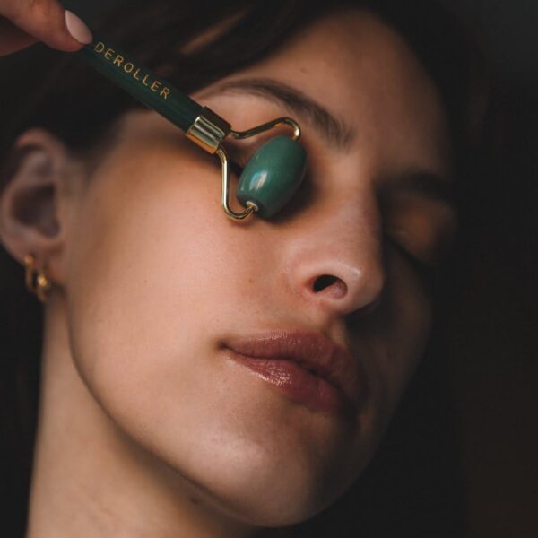 Masaje con el rodillo de jade