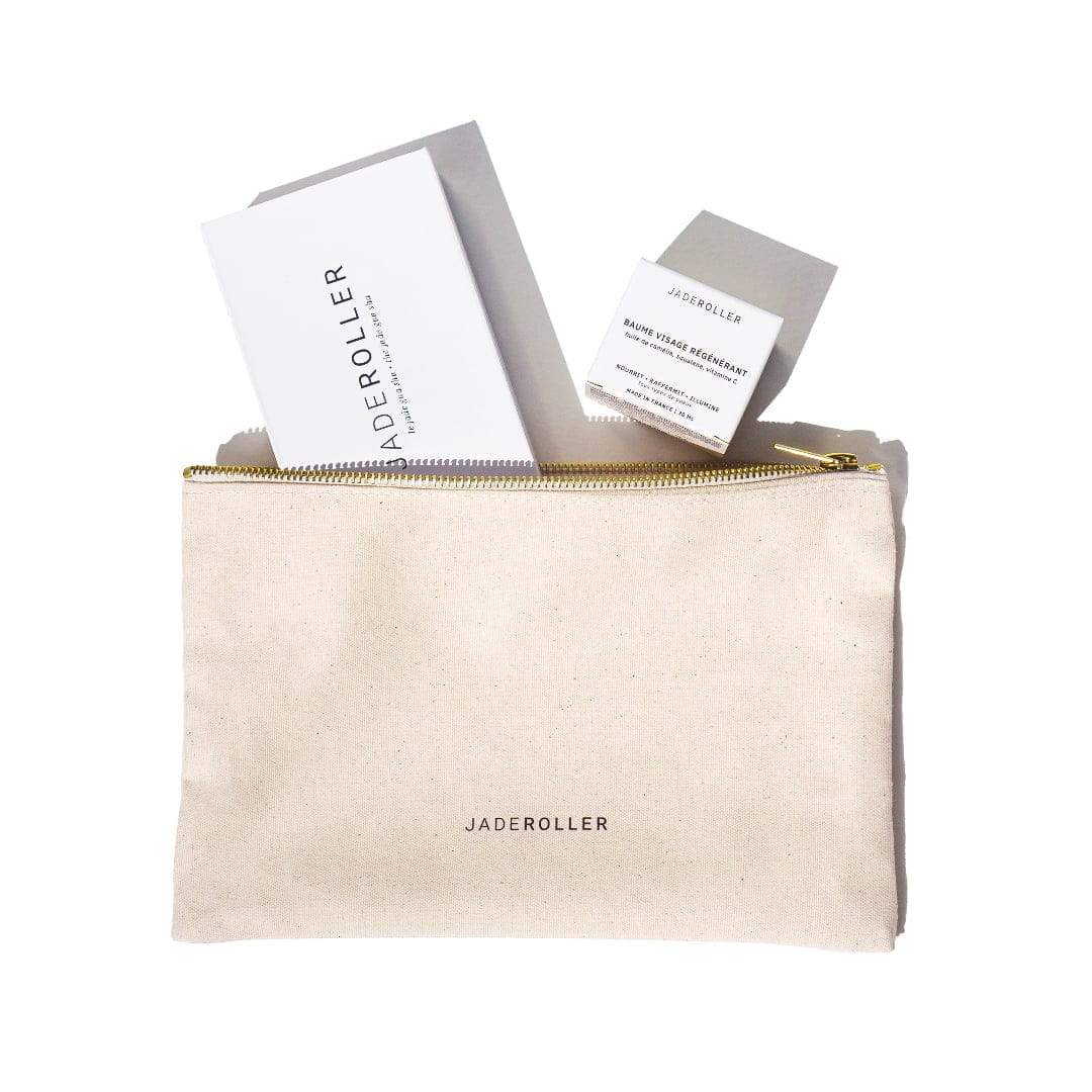 Trousse Routine ouverte Jade Gua Sha et Baume
