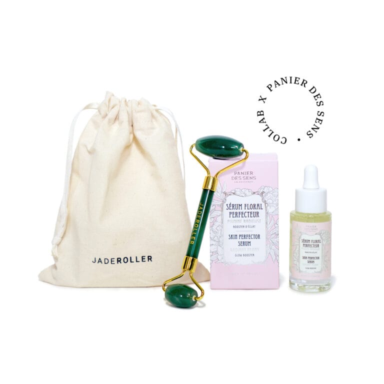 Jade Roller Kit Basket of the Senses