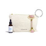 Clemence and Vivien Rose Quartz Roller Bag