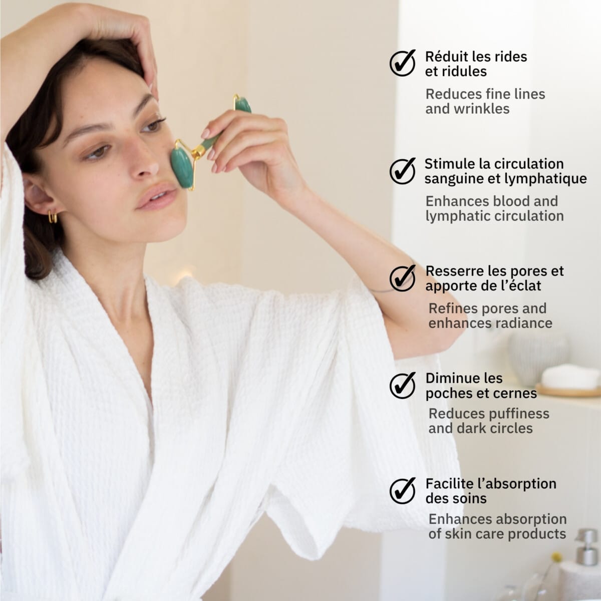 Benefits of using a jade face roller